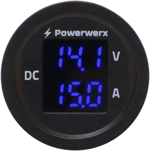 Panelmount Ampere/Voltmeter