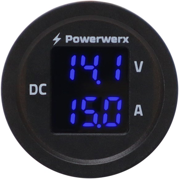 Panelmount Ampere/Voltmeter Panelmount Ampere/Voltmeter