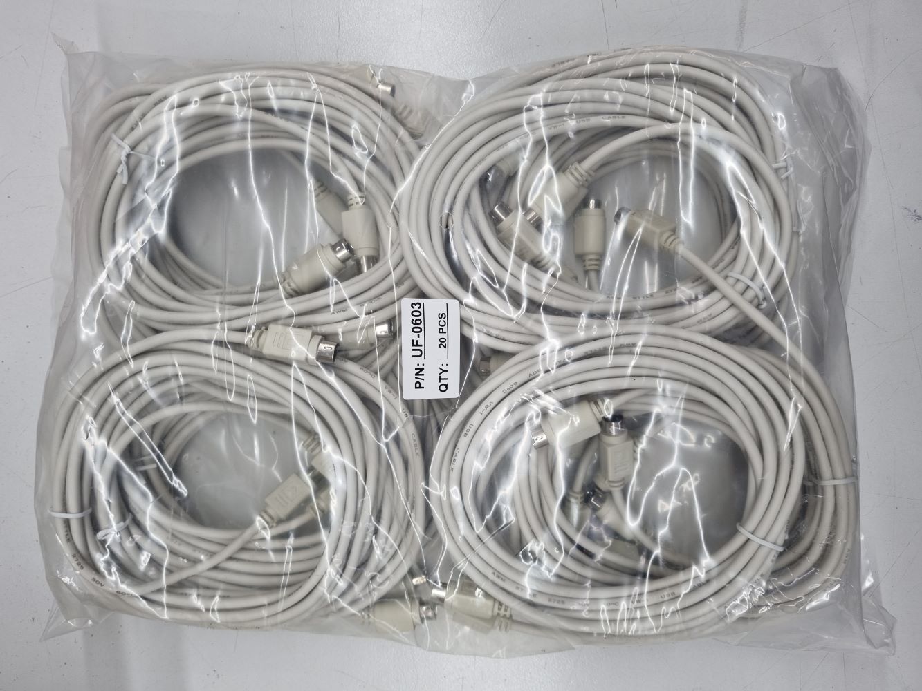 20 x Mini-DIN 6-pol Kabel