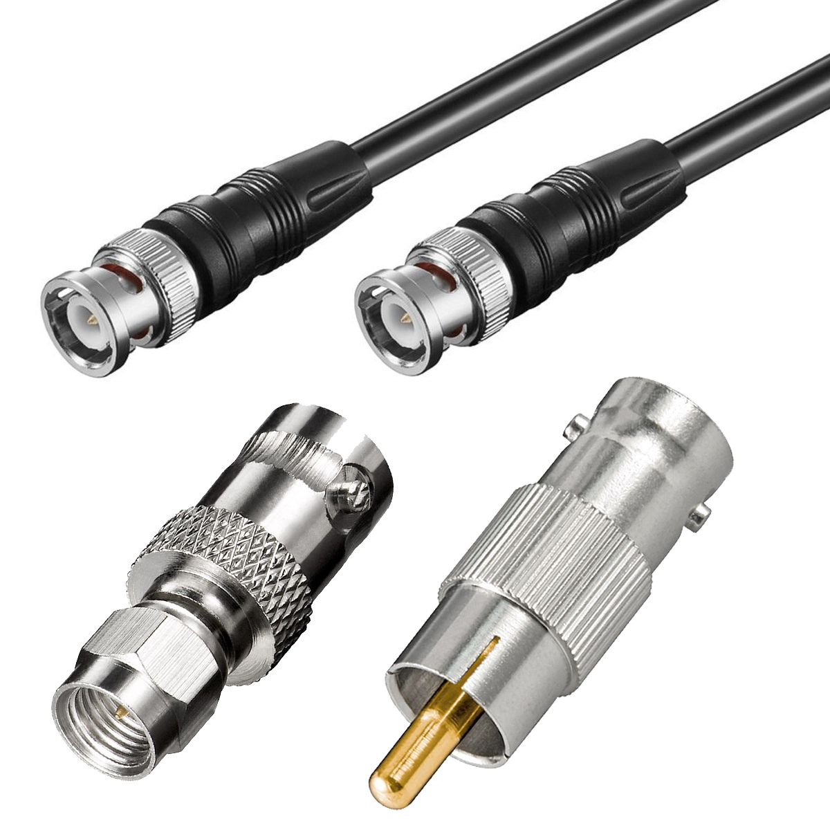 SMA / Cinch / BNC-Kabel Adapter Set für SDR