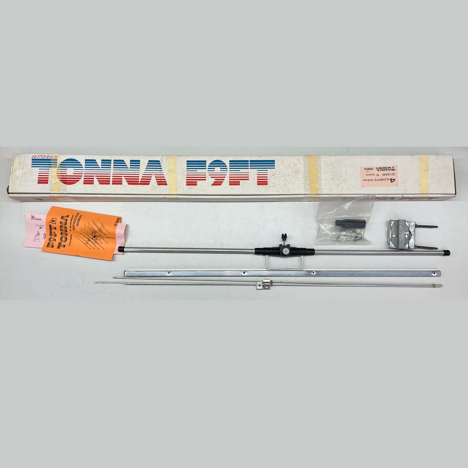 Tonna Yagi 20804 F9FT, Antenne für 2m Band 144MHz