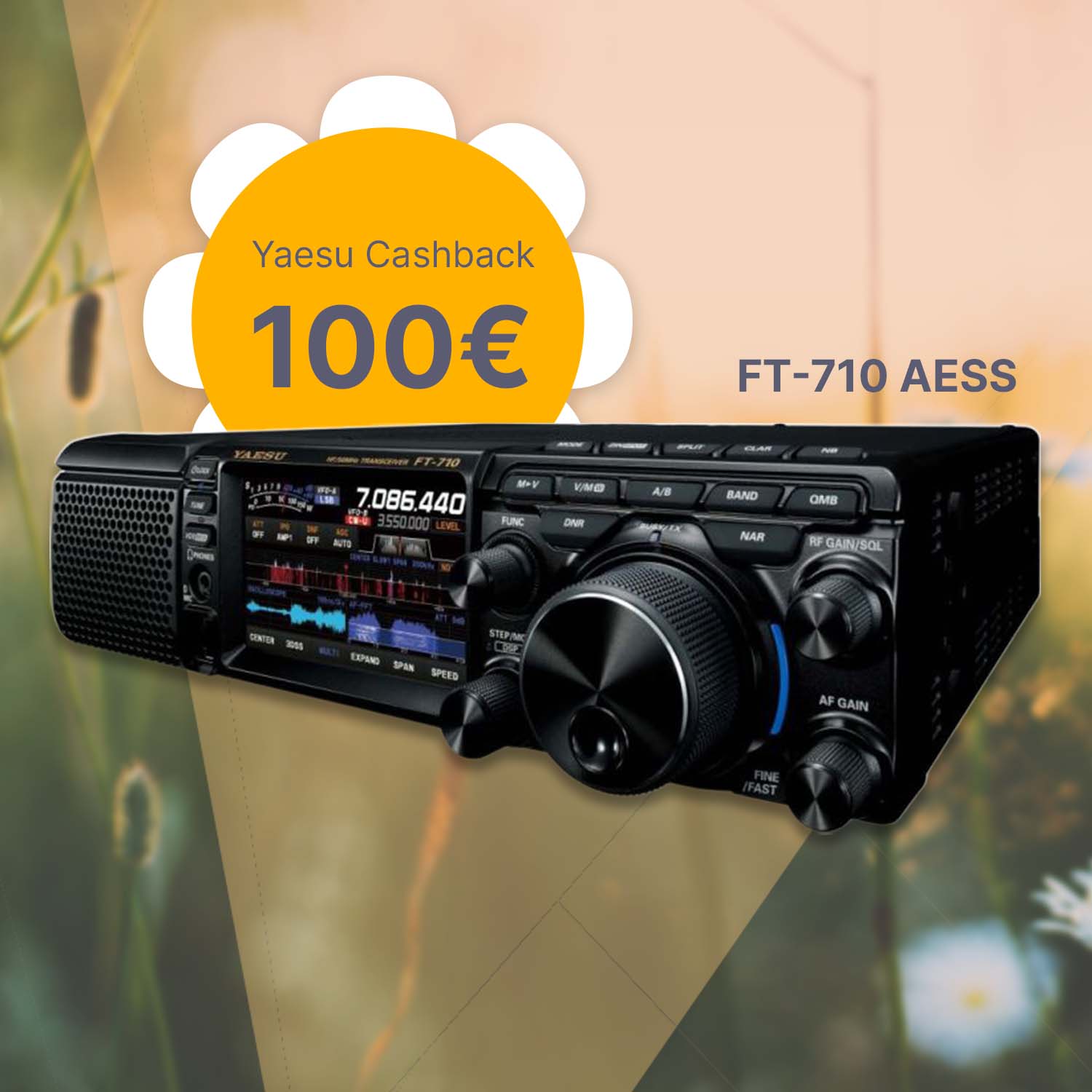 Yaesu FT-710 AESS SDR HF-Transceiver