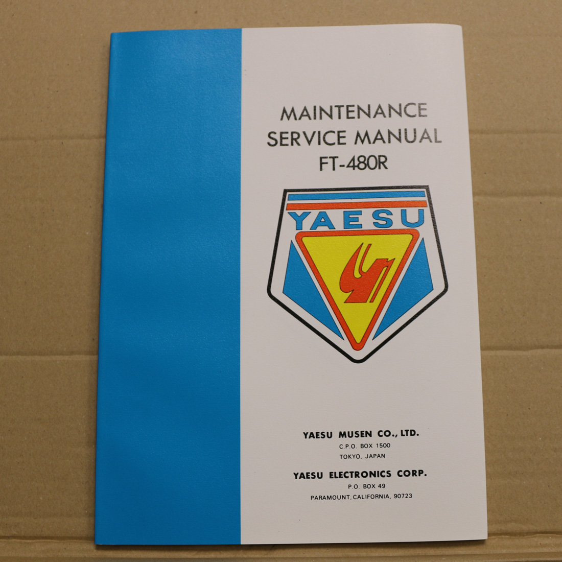 Yaesu FT-480R Service Manual