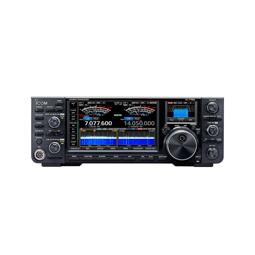 Icom IC-7760 KW/50 MHz Transceiver Signature Edition