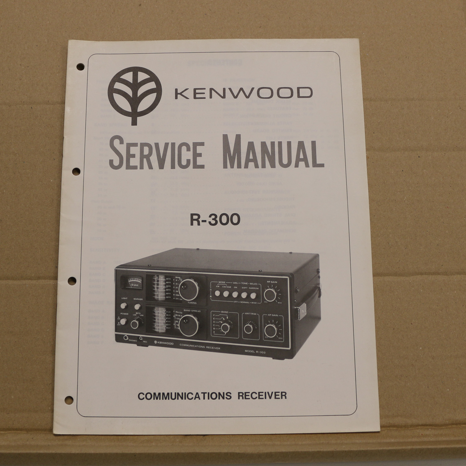 Kenwood R-300 Service Manual