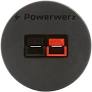 Anderson PowerPole® Einbaurahmen rund Ø 3cm (ein Stecker) Anderson PowerPole® Einbaurahmen rund Ø 3cm (ein Stecker)