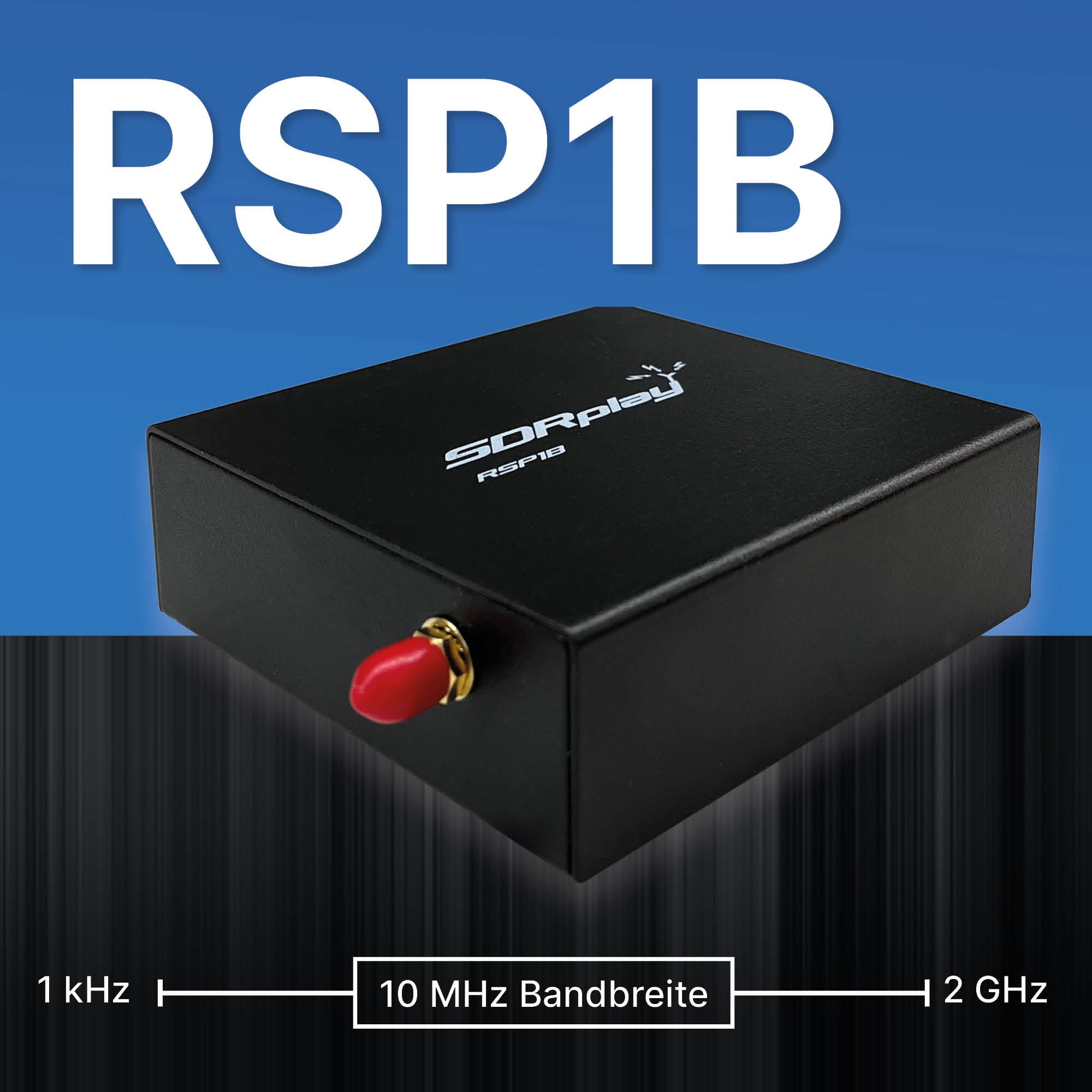 SDRplay RSP1B 14 bit SDR Empfänger 1 kHz bis 2 GHz inkl. USB Kabel