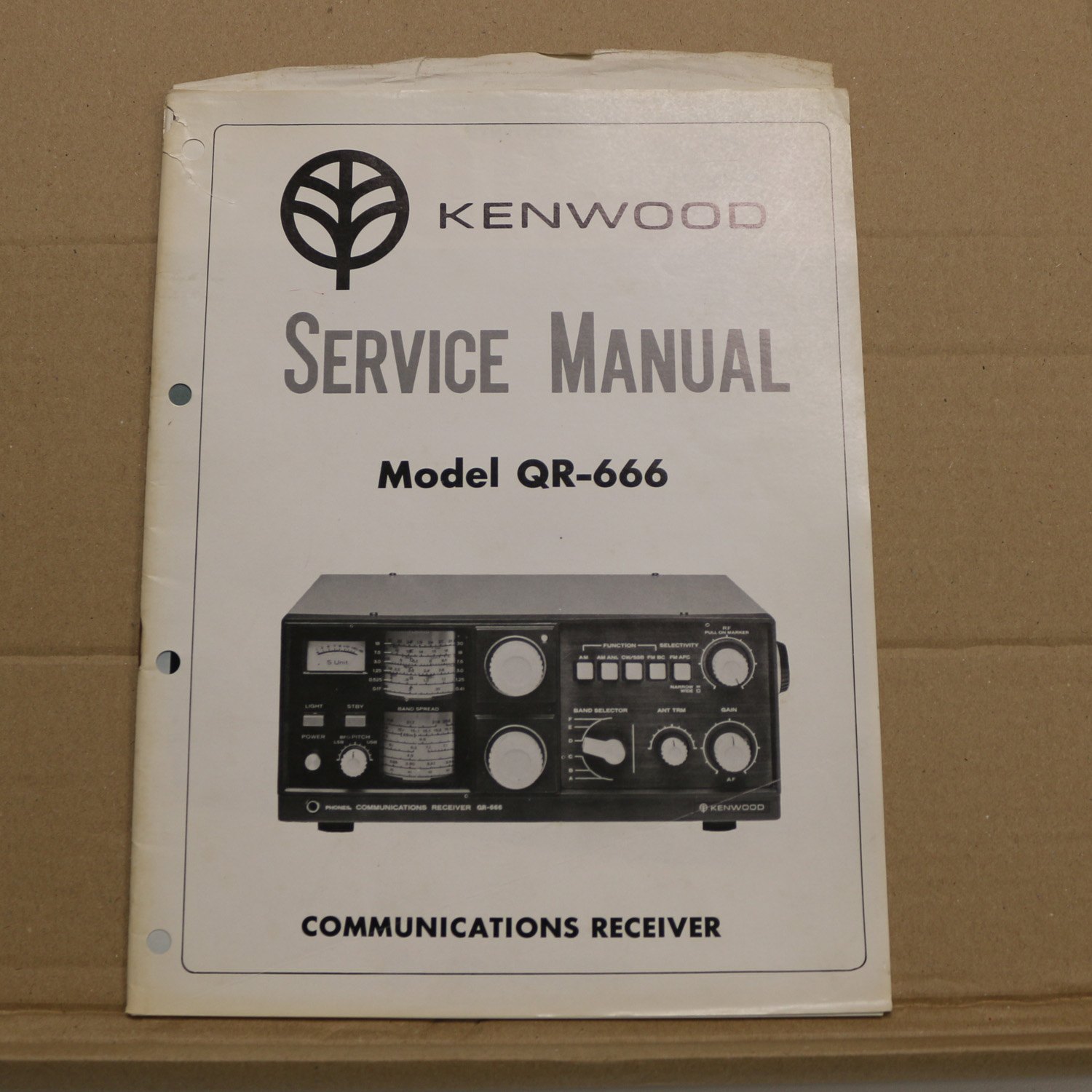 Kenwood QR-666 Service Manual