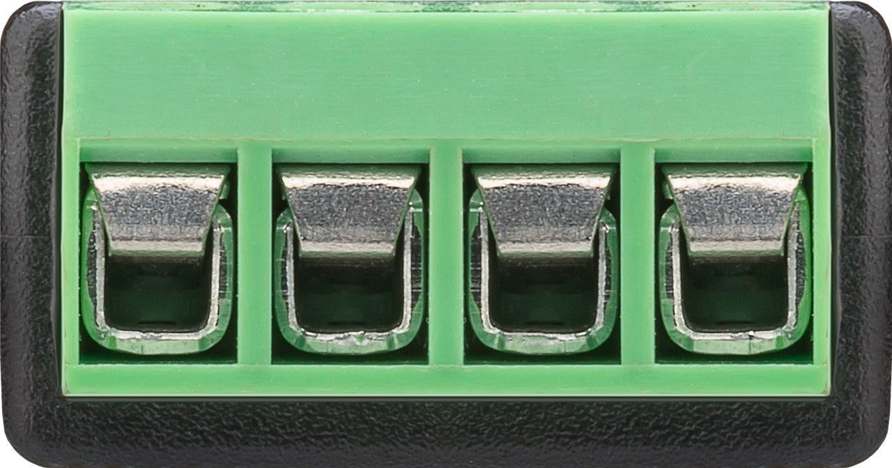 3,5 mm Klinkenbuchse 4-polig auf Schraubklemme
