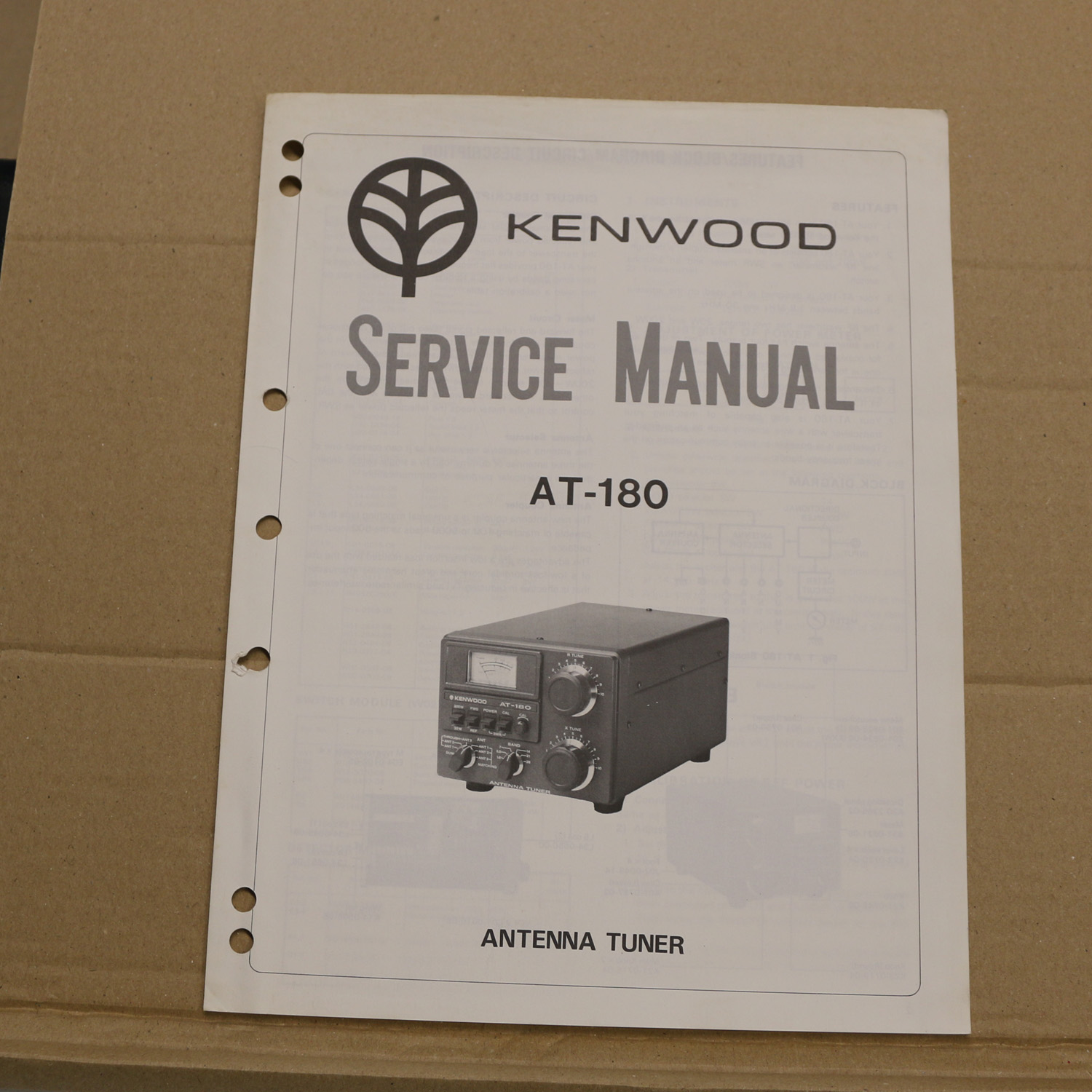 Kenwood AT-180 Service Manual