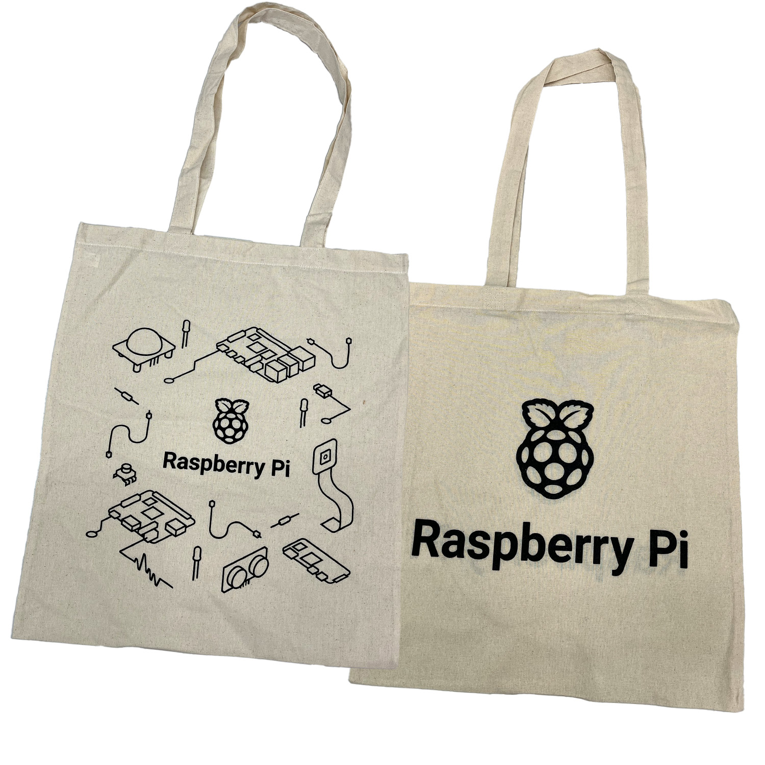 Raspberry Pi Baumwolltasche Raspberry Pi Baumwolltasche