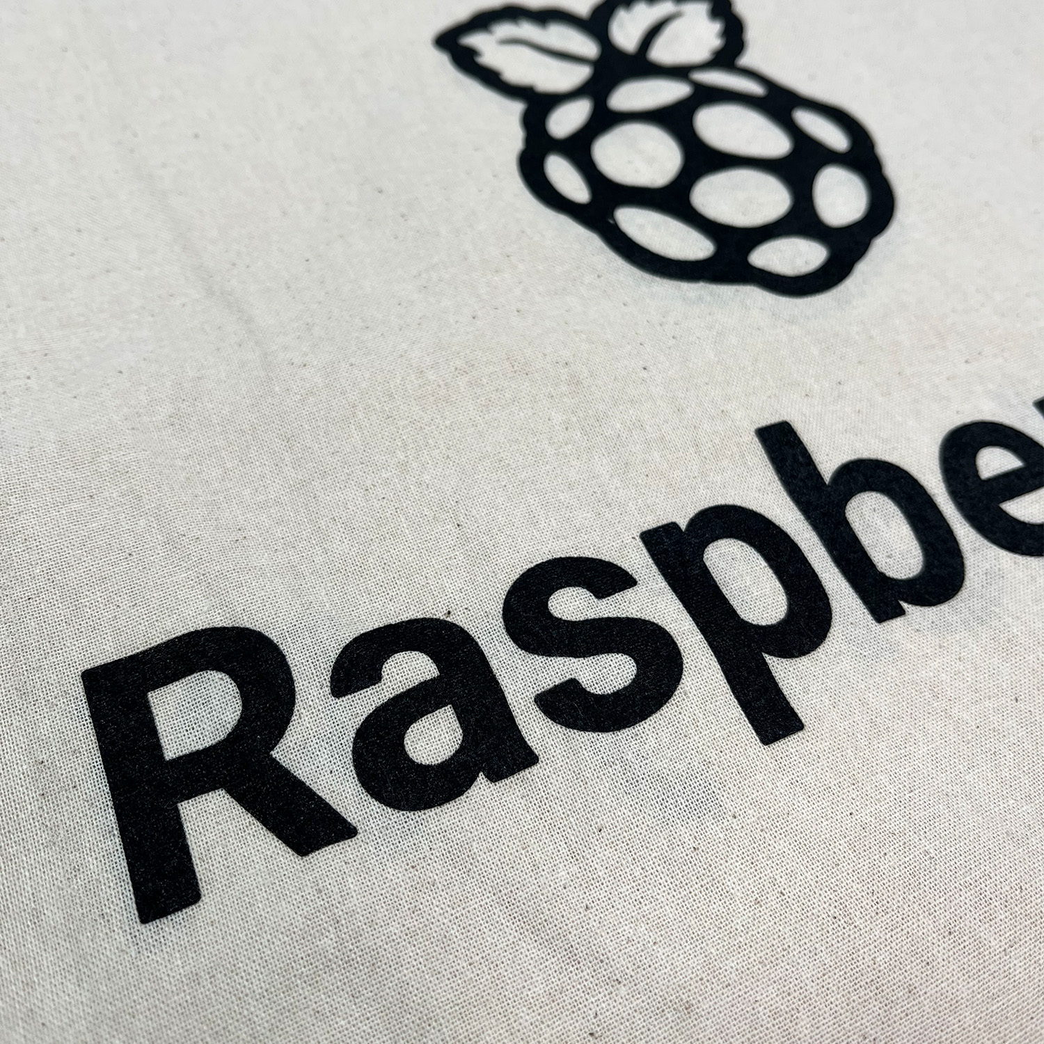 Raspberry Pi Baumwolltasche