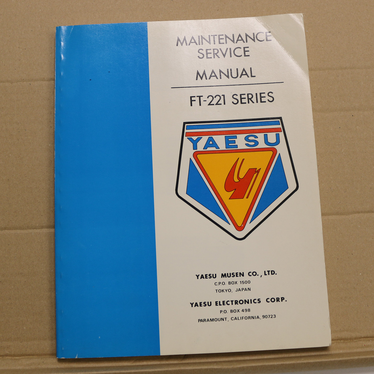 Yaesu FT-221 Service Manual