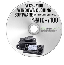 WCS-7100 Icom IC-7100 Software