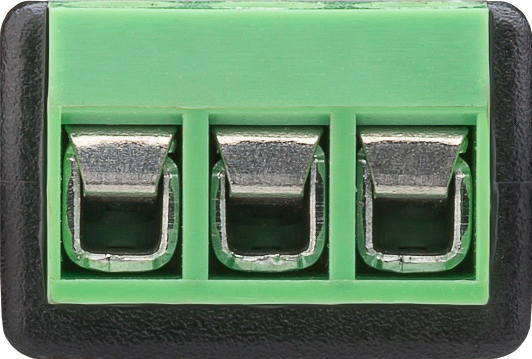 3,5 mm Klinkenstecker 3-polig auf Schraubklemme