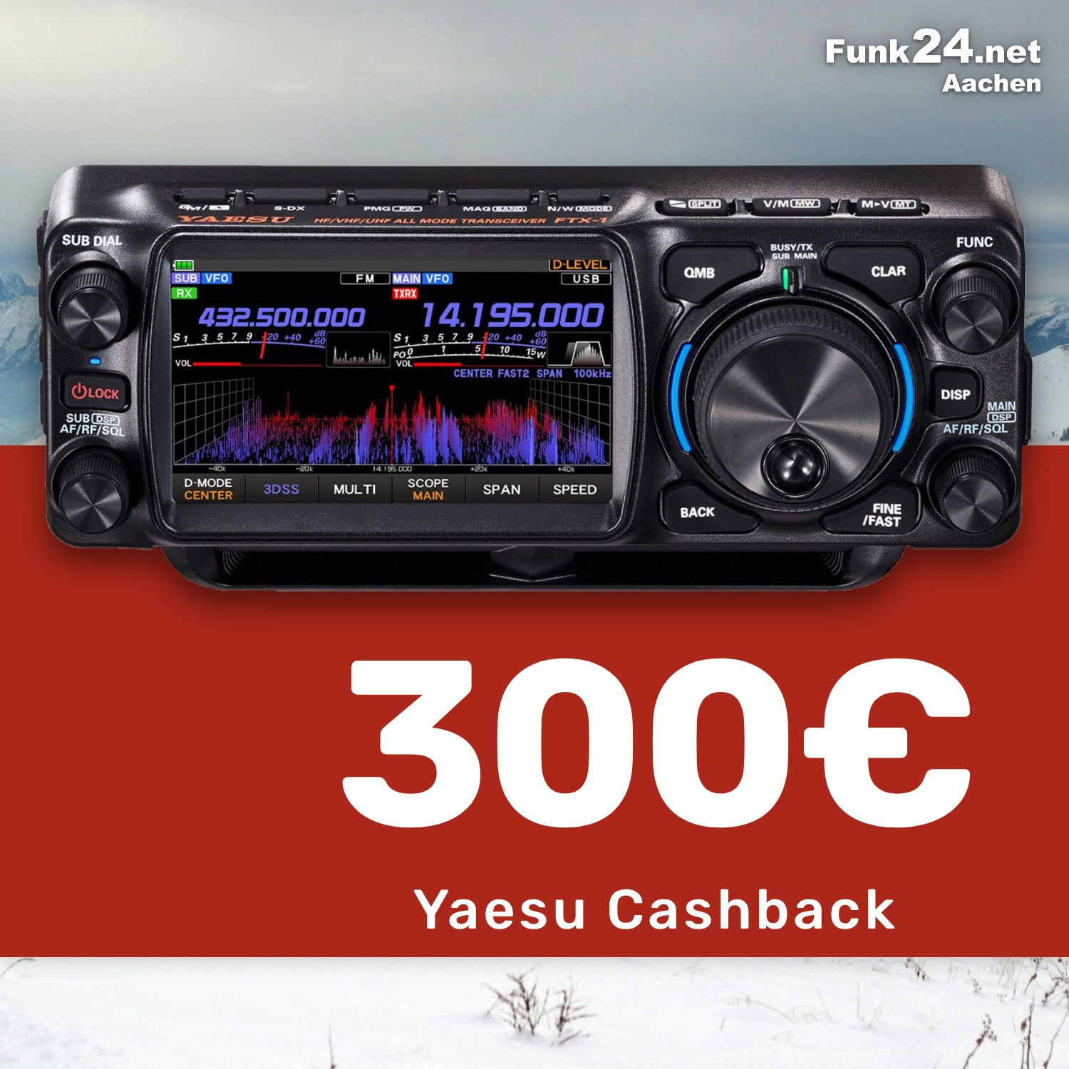 Yaesu FTX-1 Field KW/50/144/430 MHz All Mode