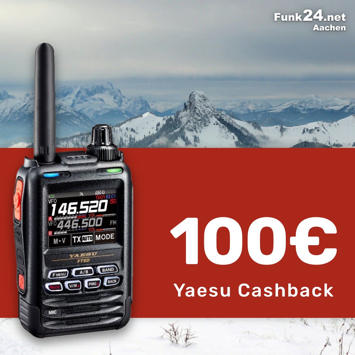 Yaesu FT-5 Handfunkgerät