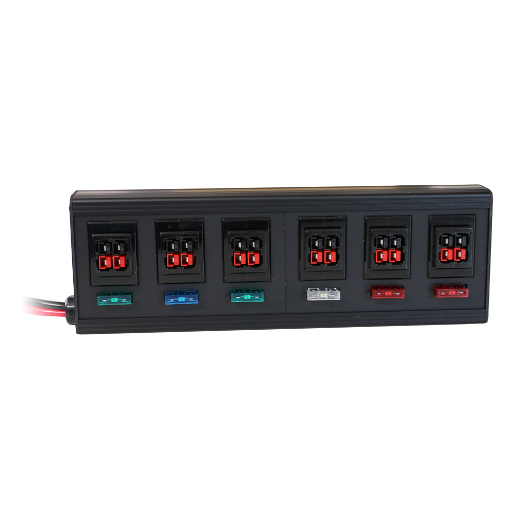 ppv12_2 BMC-V12 Verteilerleiste 12-fach für PowerPole®