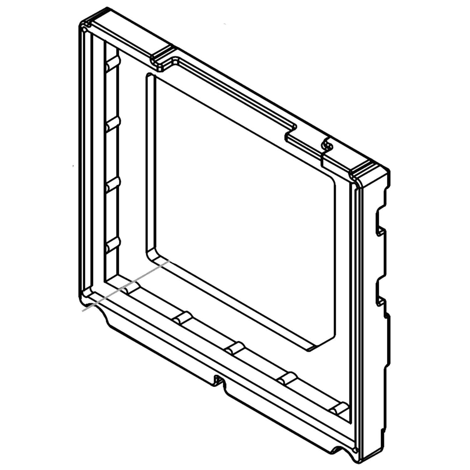 YAESU RA6383100 HOLDER (LCD)