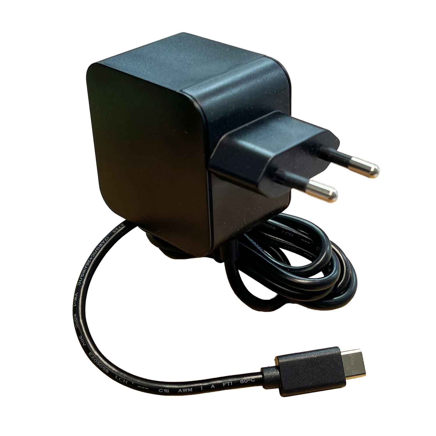 Raspberry Pi 27W USB-C Netzteil schwarz Raspberry Pi 27W USB-C Netzteil schwarz