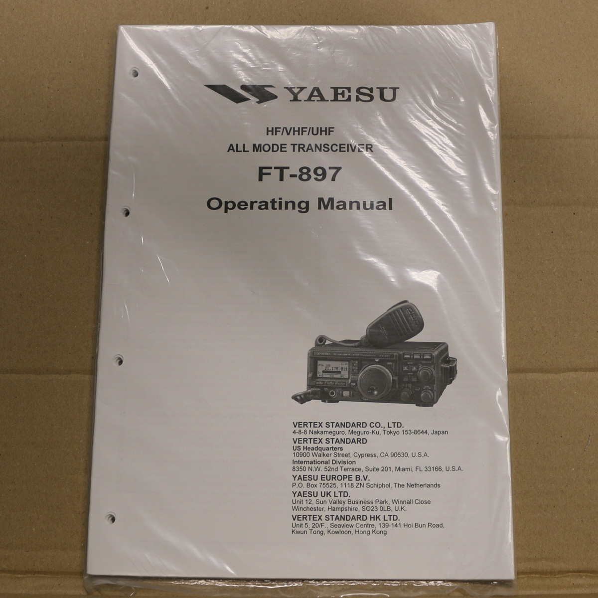 Yaesu FT-897 Operating Manual