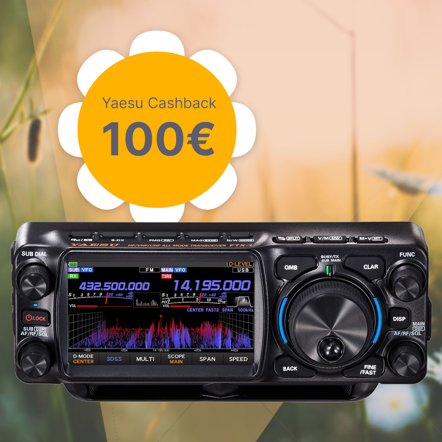 Yaesu FTX-1 Field KW/50/144/430 MHz All Mode