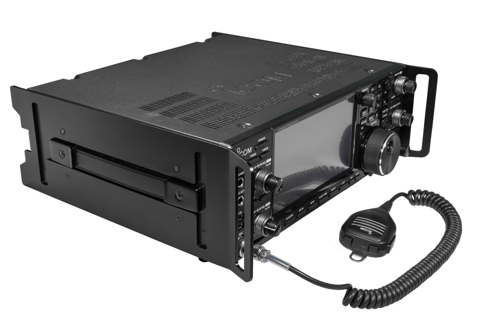 sg76101 Seitengriffe für Icom IC-7610, gewinkelt