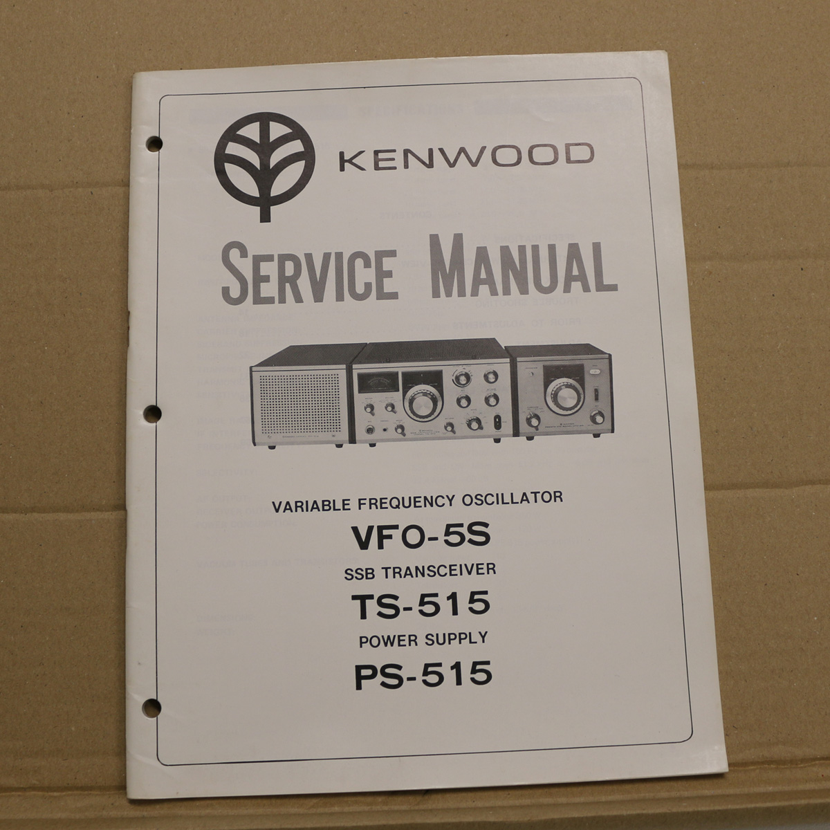Kenwood VFO-5SS Operating Manual