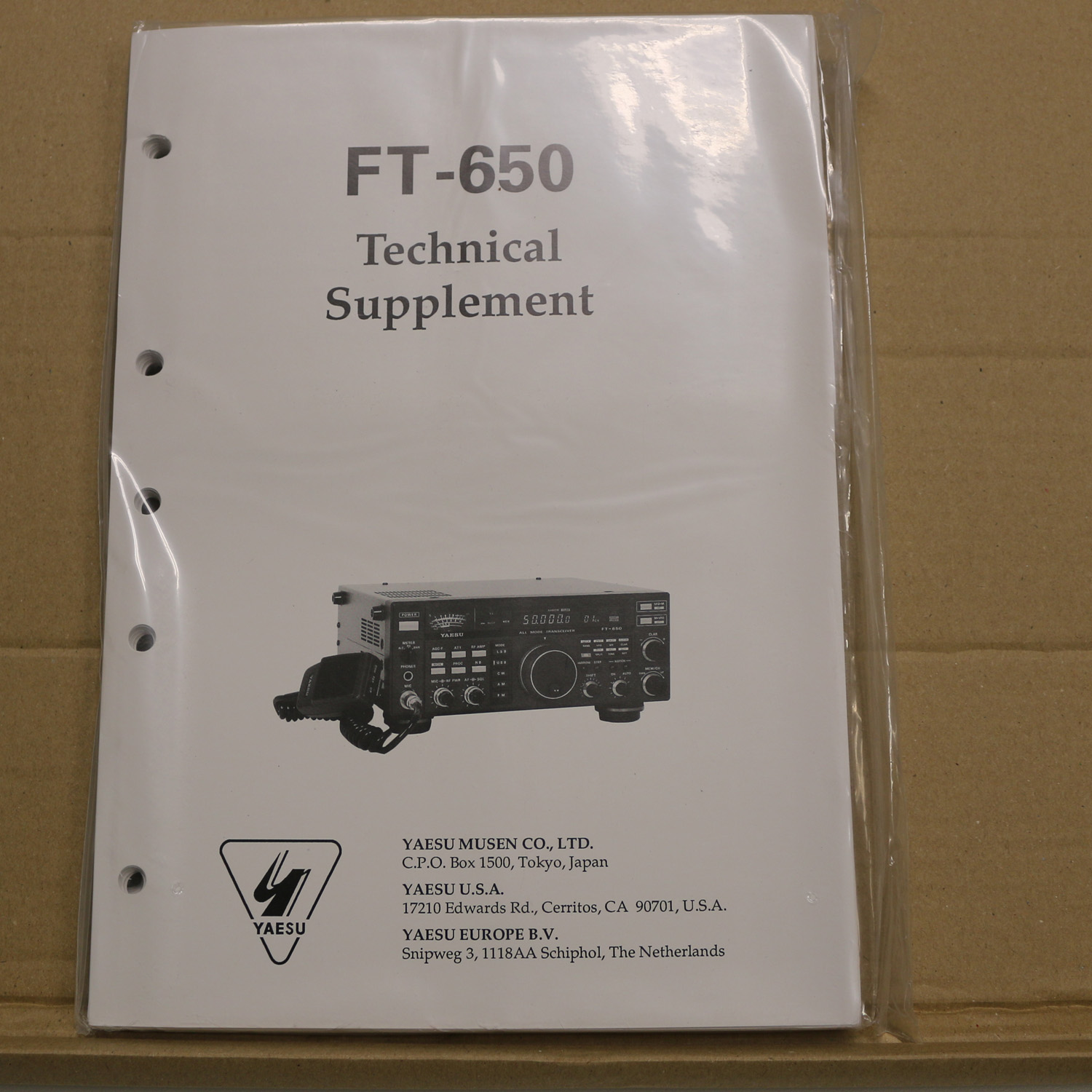 Yaesu FT-650 Technical Supplement