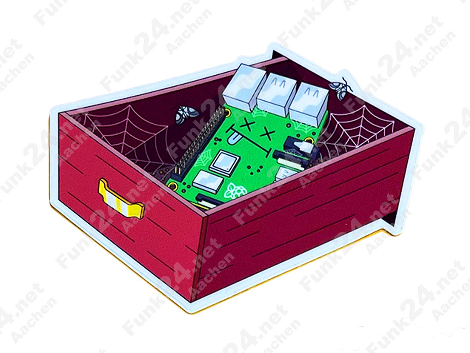 Raspberry Pi Aufkleber / Sticker "Schublade" Raspberry Pi Aufkleber / Sticker "Schublade"
