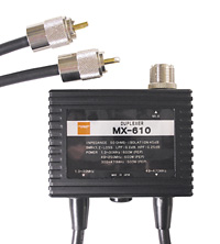 Diamond MX-610 Diplexer 1.3-30 / 49-470 MHz