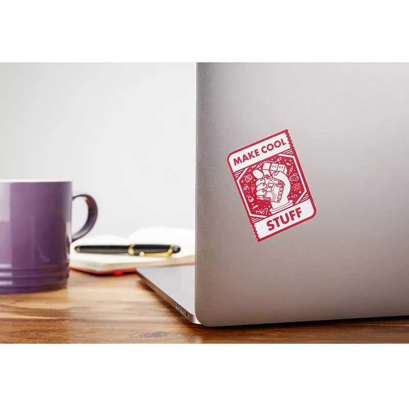 Raspberry Pi Aufkleber / Sticker "Make cool stuff" Raspberry Pi Aufkleber / Sticker "Make cool stuff"