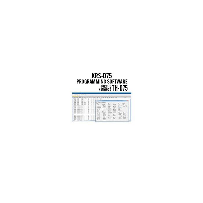 RT-Systems KRS-D75 Programmiersoftware Kenwood TH-D75