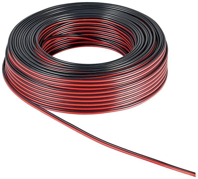 2x1,5mm² PVC Aderleitung / DC-Kabel CU