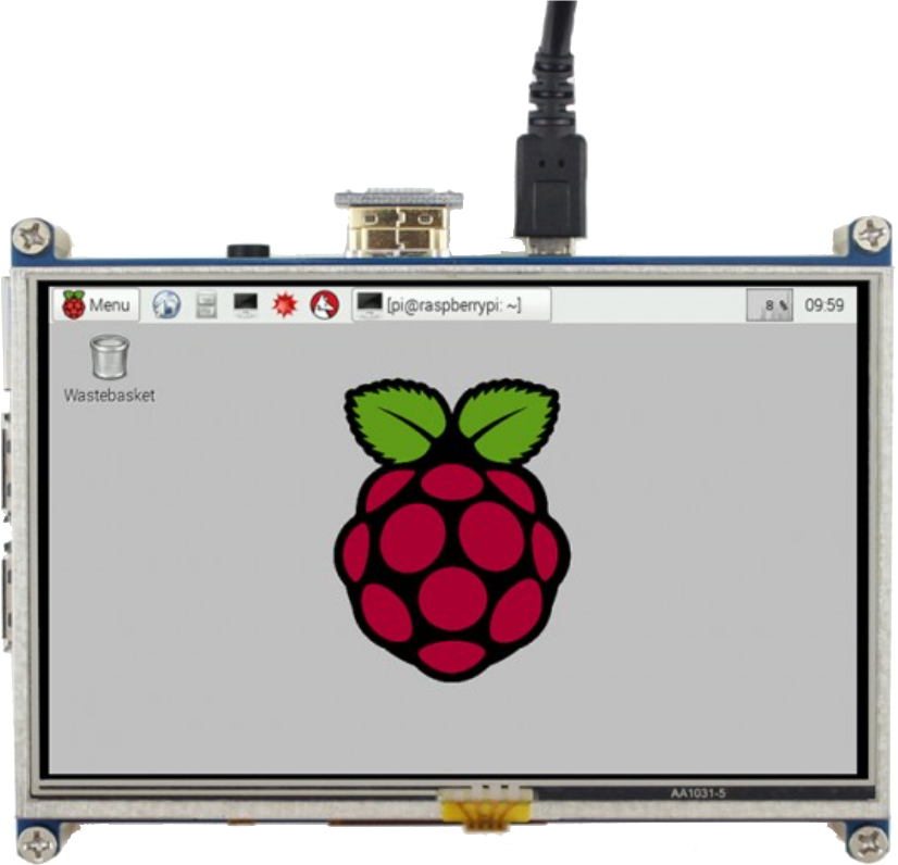 rasoberry-pi-5-zoll-tft-touchscreen-2 5" Touchscreen Display für Raspberry Pi
