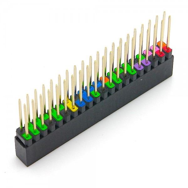 40Pin Stiftleiste für Raspberry Pi GPIO, 13,3mm 40Pin Stiftleiste für Raspberry Pi GPIO, 13,3mm