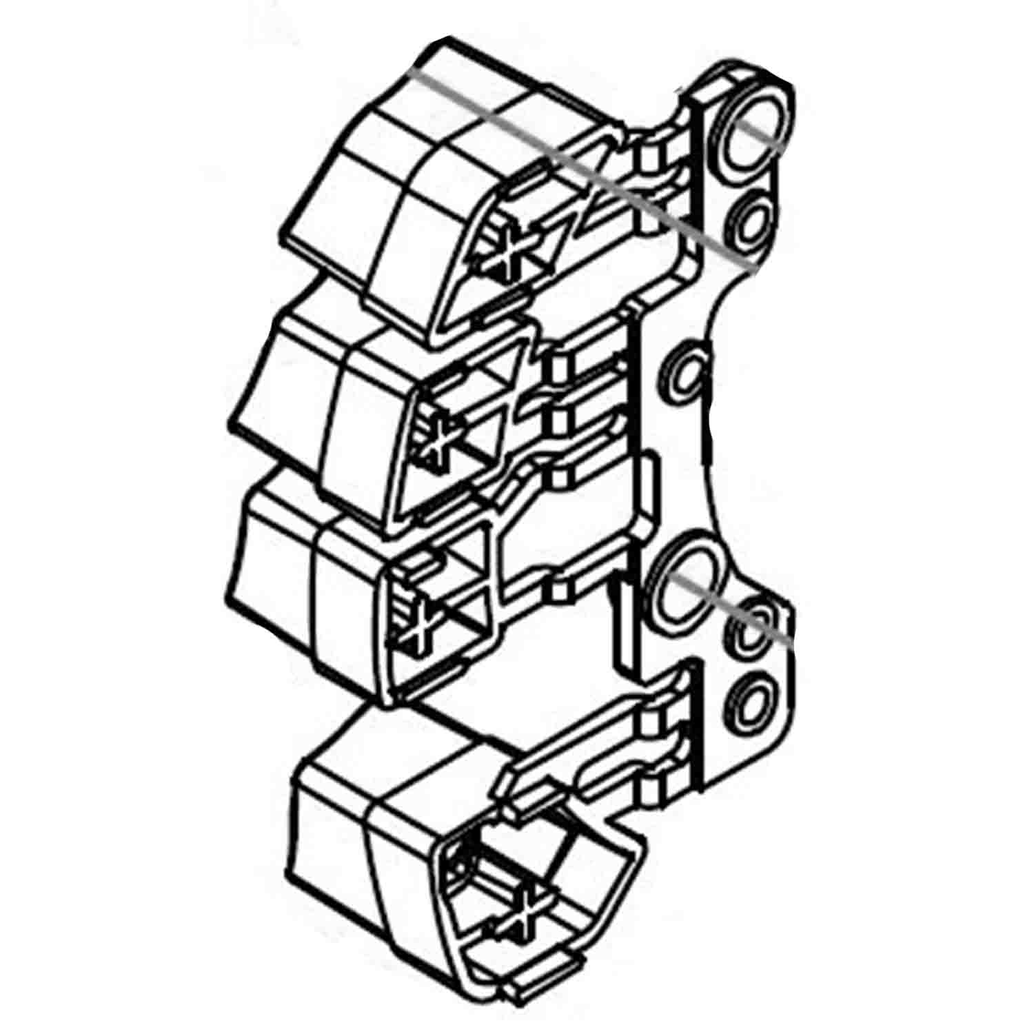 YAESU RA6350800 KNOB ASSY(MAINR)