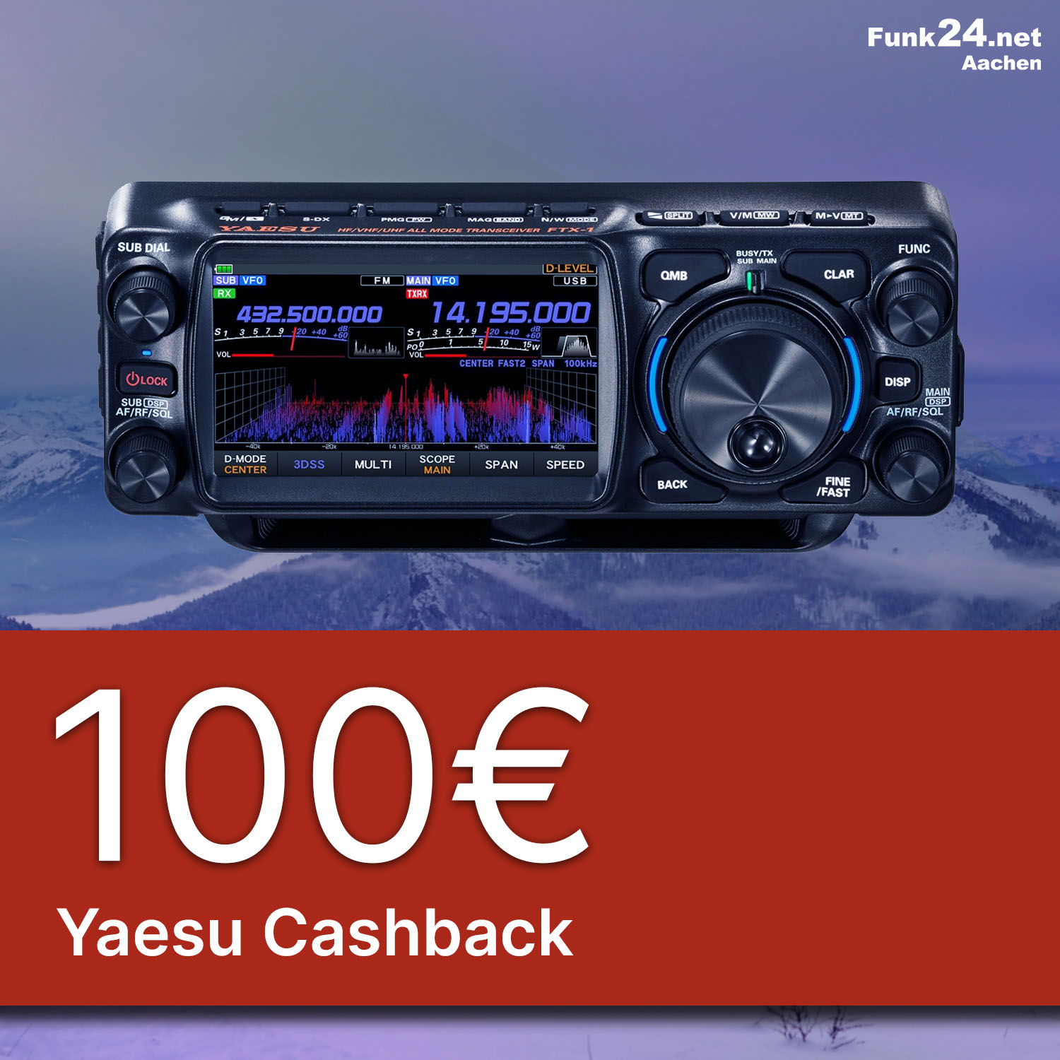 Yaesu FTX-1 Field KW/50/144/430 MHz All Mode