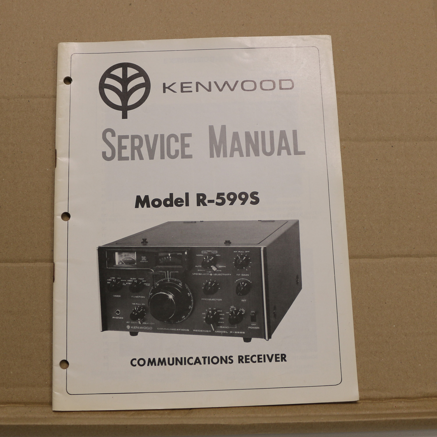 Kenwood R-599 S Service Manual