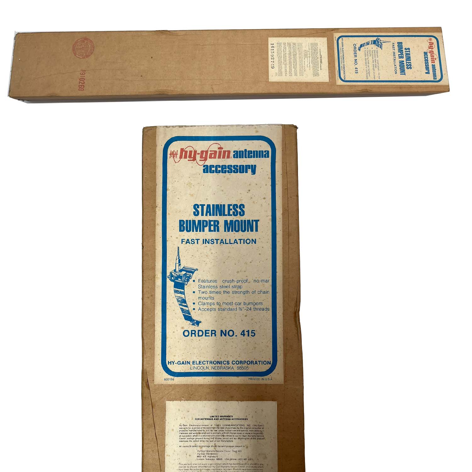 hy-gain stainless bumper mount hy-gain stainless bumper mount