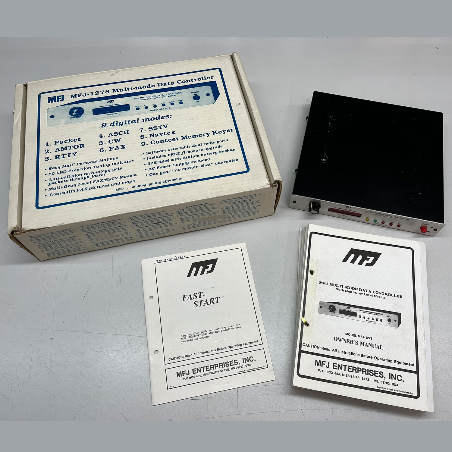 MFJ-1278 Multi-Mode Data Controller MFJ-1278 Multi-Mode Data Controller