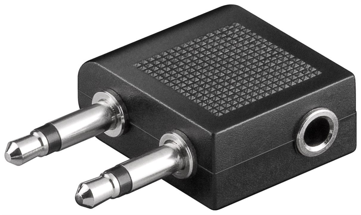 Klinke 2-Pin 3,5mm Adapter / Splitter