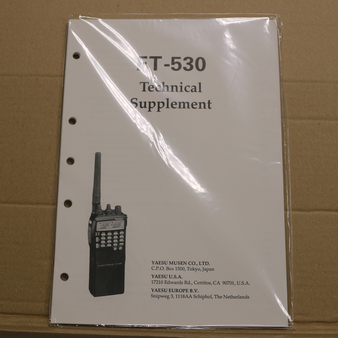 Yaesu FT-530 Technical Supplement