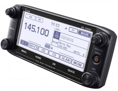 Icom ID-5100E VHF/UHF Duobander D-Star