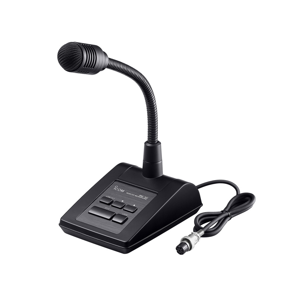 sm-50 Icom SM-50 Stationsmikrofon / Tischmikrofon