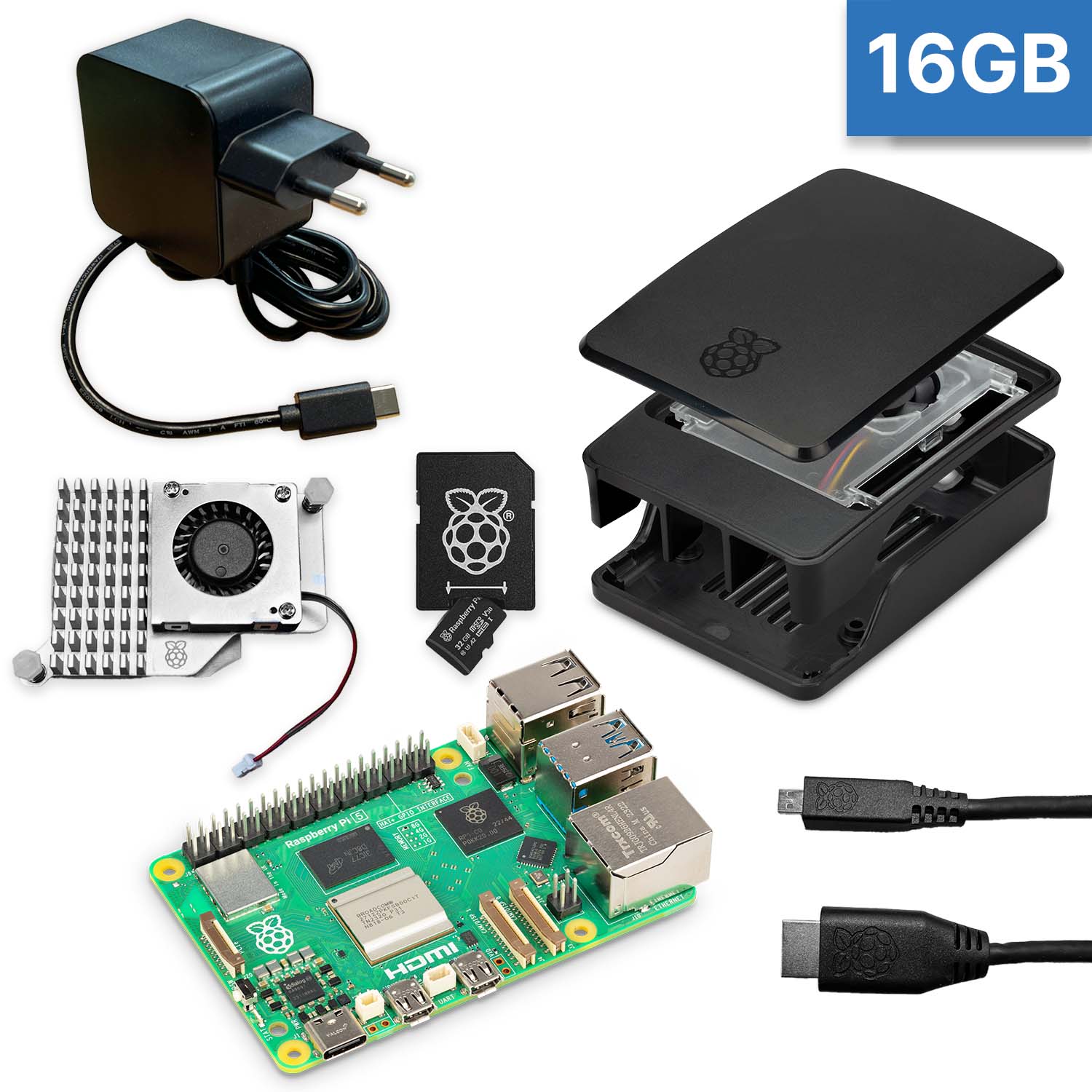 Raspberry Pi 5 "XL-Bundle" schwarz