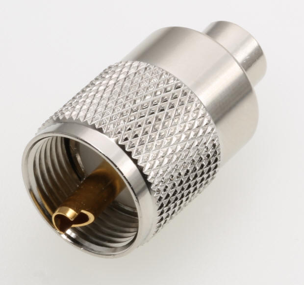 PL259-2-15 UHF-Stecker / PL-Stecker für 10mm Koaxialkabel, z.B. RG213 u.a.