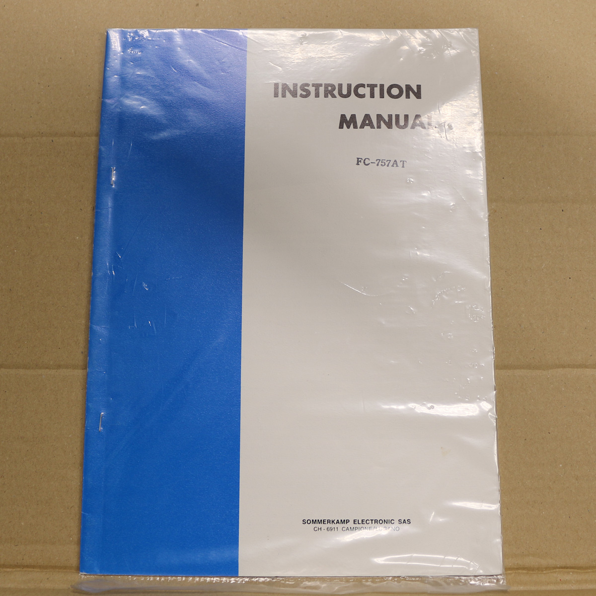 Sommerkamp FC-757AT Instruction Manual