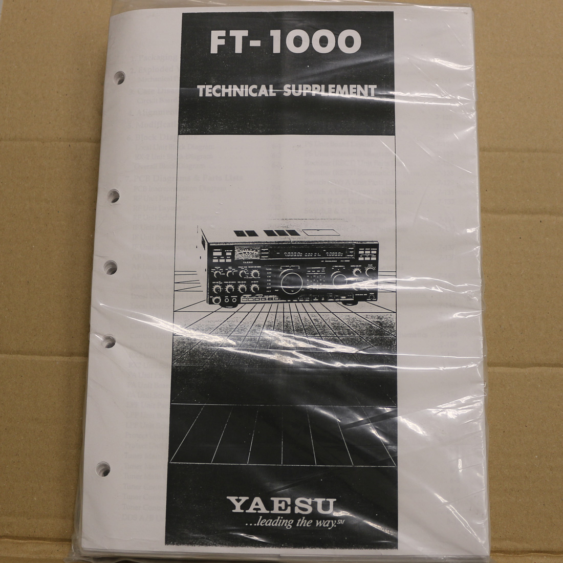 Yaesu FT-1000 Technical Supplement