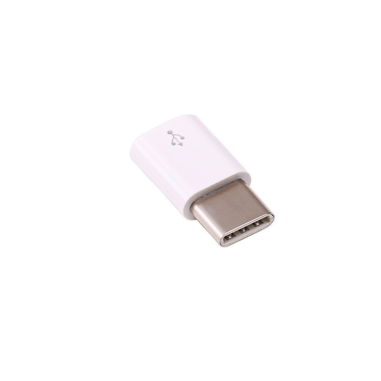 Raspberry Pi Micro-USB auf USB-C Adapter weiß